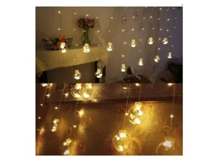 CASCADA DE LUCES LED PARA NAVIDAD