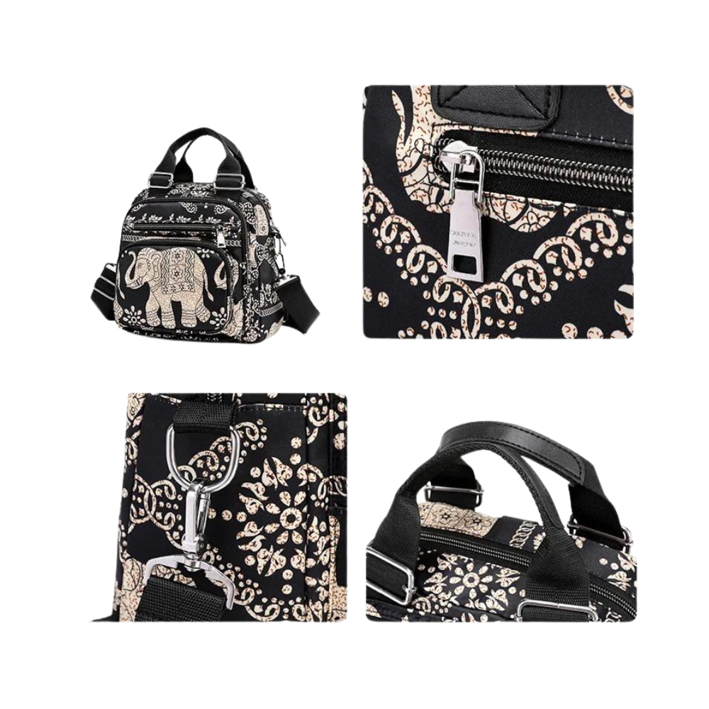 MOCHILA MORRAL CONVERTIBLE ELEFANTE