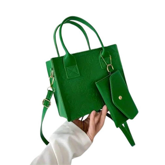 Mini Bolso Bandolero Cuadrado Con Monede
